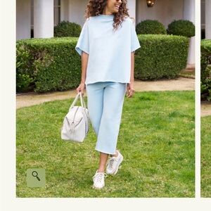 Frank & Eileen Light Blue travel sweatpant set